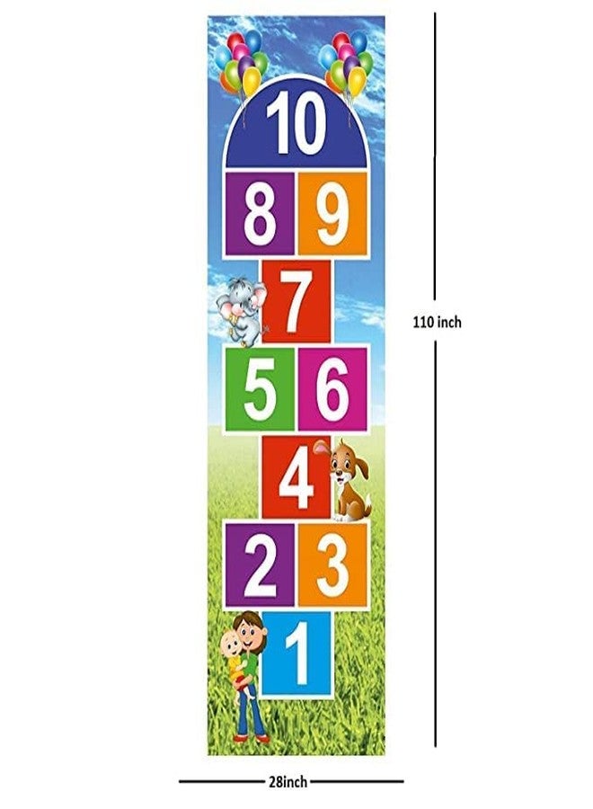 Dcloud Jumbo Play Game for Kids & Adults Family Game, Floor Game, Child Learning Count and Jump Floor Games Traditional Playground Game - Image 4